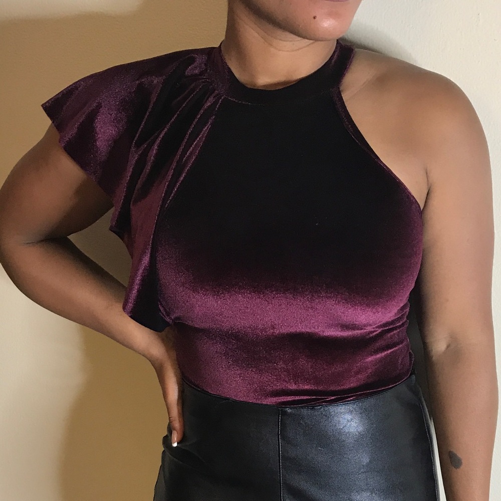 Brand NEW Burgundy Body Suit